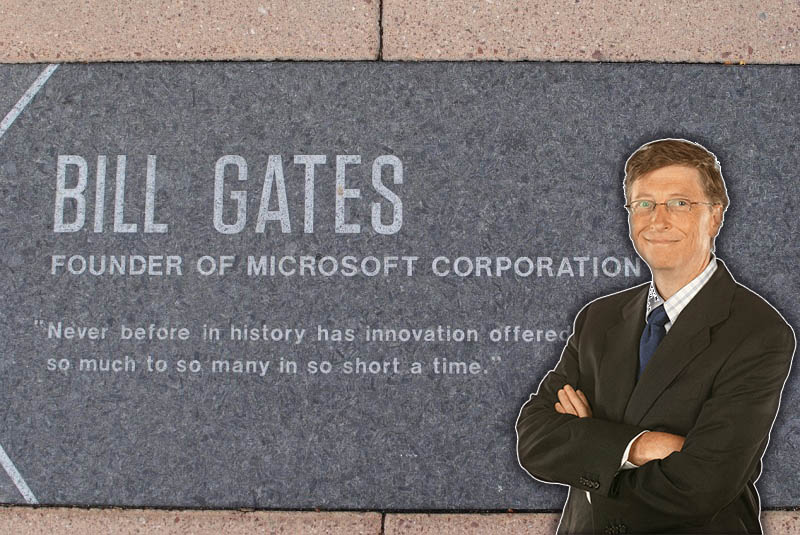 Bill Gates emprendedores exitosos
